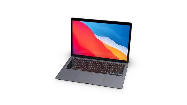 MacBook Air M1 2020 - 3D Model - Element3D смотреть онлайн