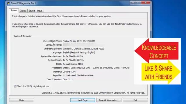 How to check which Operating System is Running in our computer смотреть онлайн
