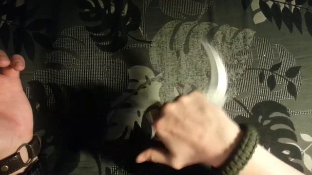 Kerambit Носорог Blackwash AUS-8, КАК КРУТИТЬ КЕРАМБИТ 2