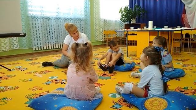 Проведение занятия в ДОУ  