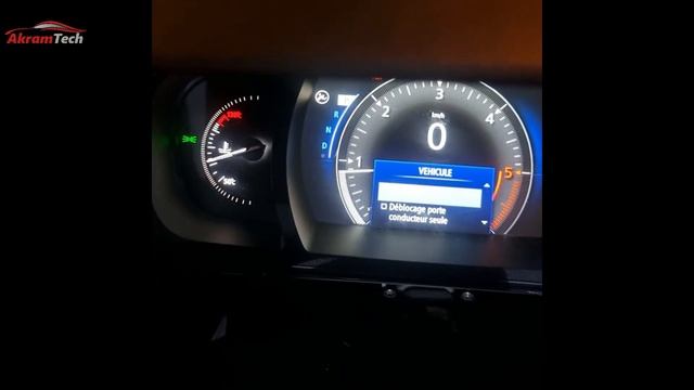 Megane 4 : Swap Basic Dashboard To Digital Cluster