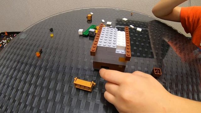 Как сделать домик для Зомби ЛЕГО МАЙНКРАФТ смотреть онлайн