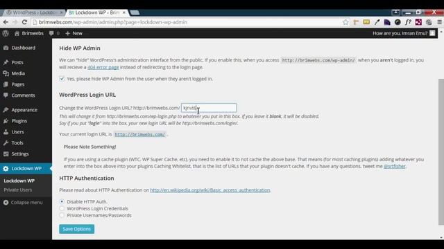 wordpress bangla tutorial-Security Plugin - Lockdown WP Admin смотреть онлайн