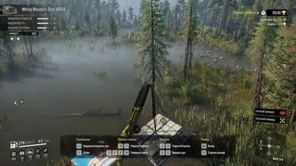 SnowRunner.Россия.Таймыр.Зимнегорск.Завоз цемента