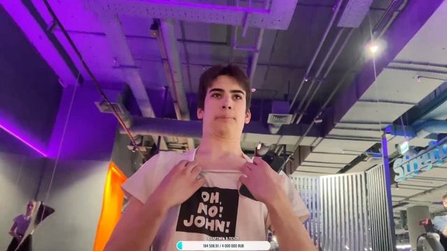 Лёва показал как надо заниматься в спортзале смотреть онлайн