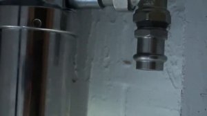 Входной узел учёта воды, с фильтрами.