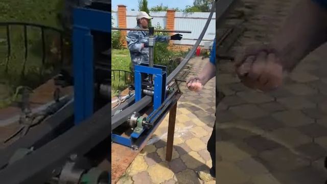 Самый лучшийТрубогиб профилегиб своими руками!!!