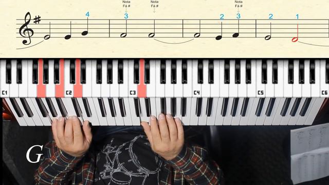 Como Tocar o Corinho Evangélico "Aleluia (Hallelujah)" no Teclado | Piano | Videoaula смотреть онлайн