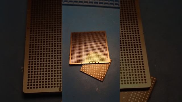 Reball bga чипсета AMD универсальным трафаретом | Ремонт материнских плат смотреть онлайн