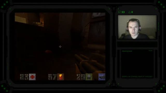 Прохождение Quake II / Quake 2 / Квака | Пиратский перевод и озвучка в стиле VHS / стрим / stream смотреть онлайн
