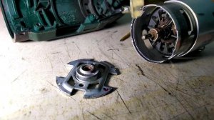 шуруповерт metabo разбор эл.двигатель