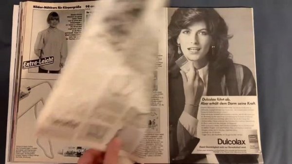 Обзор журнала новые моды Neue mode Сентябрь 1985 г.