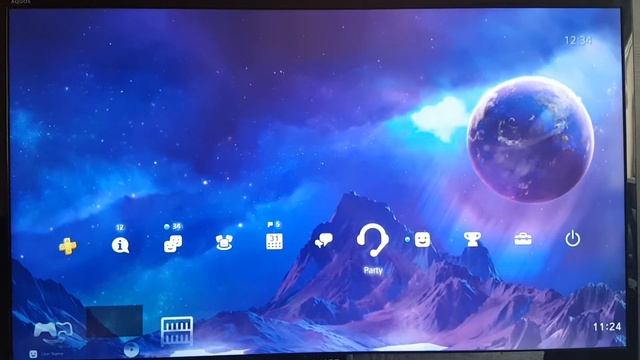 Dark Planet Dynamic Theme XPOSED PS4 Design смотреть онлайн