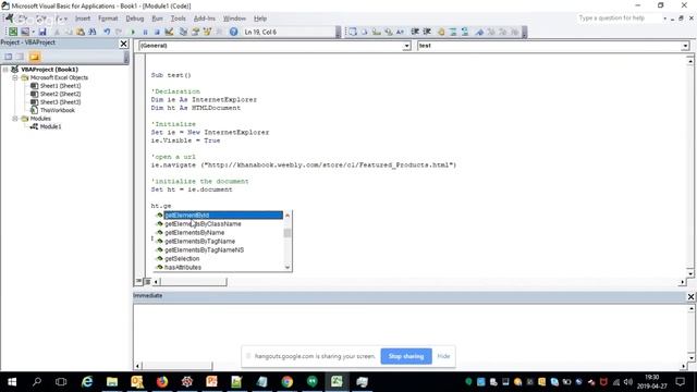 Live Stream 1 | Web Scraping Using Excel VBA смотреть онлайн