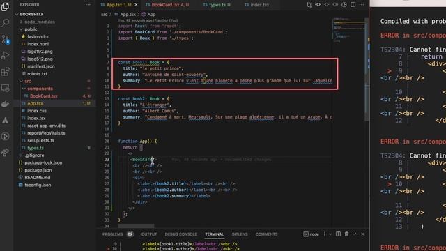 React chapter #1 : get started with React and MUI смотреть онлайн
