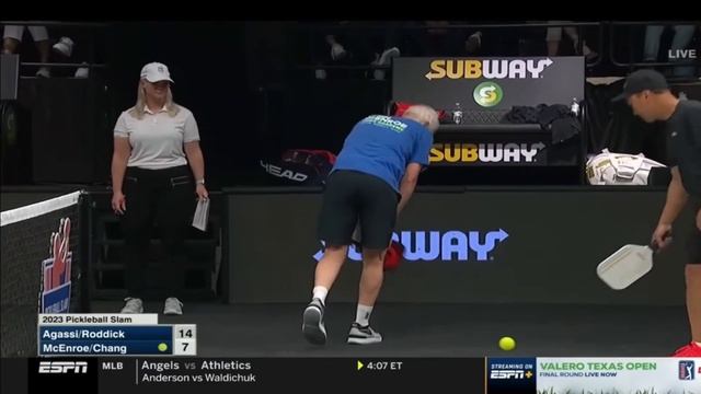 4 LEGENDA TENIS DUNIA BERLAGA DI PICKLEBALL SLAM 2023 смотреть онлайн