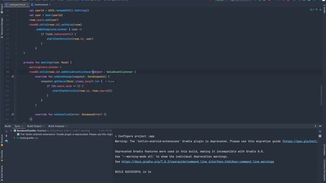 Coding time lapse - Android Random Chat App (Kotlin) смотреть онлайн