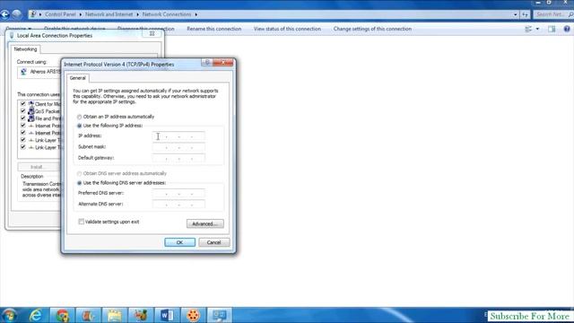How to Change IP Address in Windows 7 смотреть онлайн