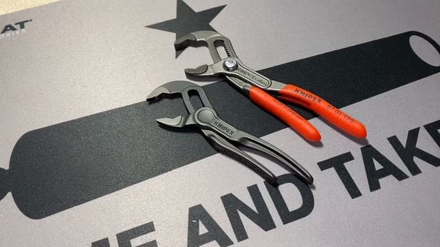 KNIPEX COBRA PLIERS 125MM - 5” ADJUSTABLE PLIERS VS COBRA XS - EDC - TOOL KIT - GEAR - QUICK LOOK! смотреть онлайн