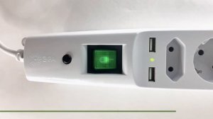 Сетевой фильтр SFU-5es-2xUSB-2m-W ТМ ЭРА