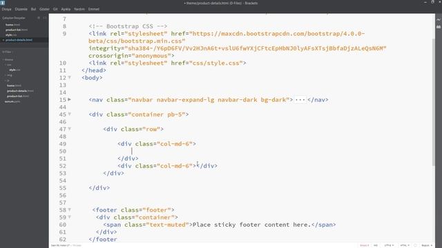 1-Asp.Net Mvc ile E-Ticaret Uygulaması - Bootstrap Temasını Geliştirelim. смотреть онлайн