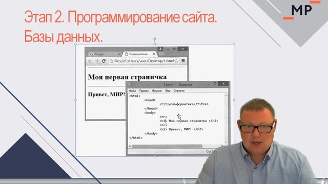 Урок информатики в 9 классе «Создание веб сайта». Юшков И. С., учитель информатики смотреть онлайн