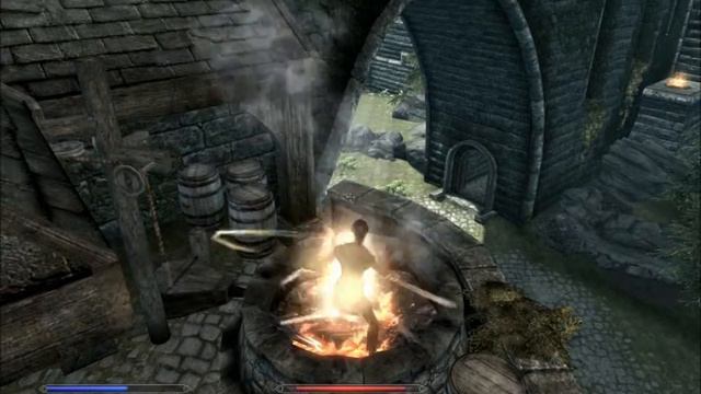 Skyrim: How to level restoration смотреть онлайн