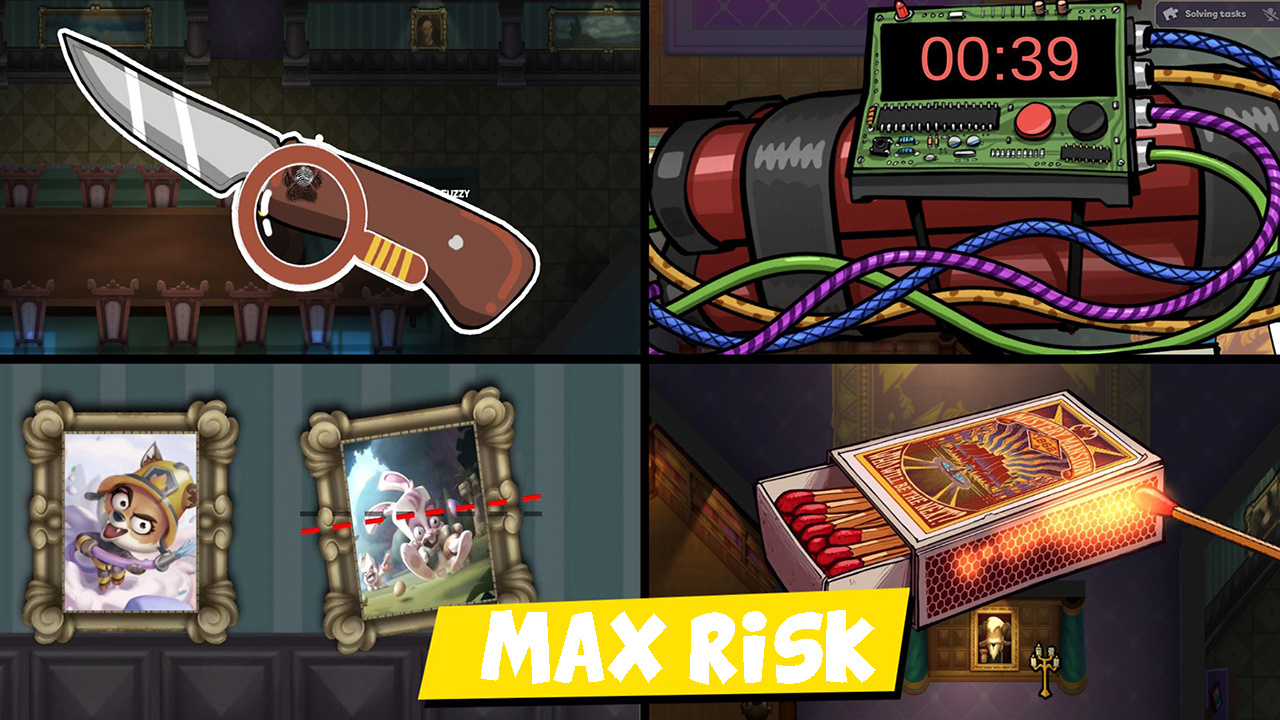 Игра Suspect Mystery Mansion как дойти до среднего уровня IQ очки Zooba, Зуба новая серия эпизода!