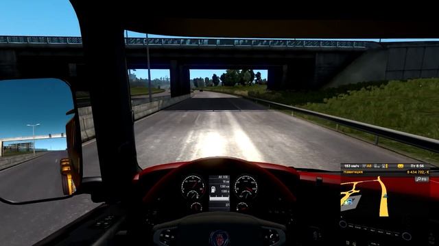 SCANIA ILLEGAL V8 НА 3000 Л.С! - Euro Truck Simulator 2 смотреть онлайн