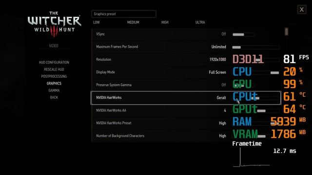 AMD Radeon RX 6500 XT -- Intel Core i5-11400 -- The Witcher 3 Wild Hunt FPS Test i5-11400F смотреть онлайн