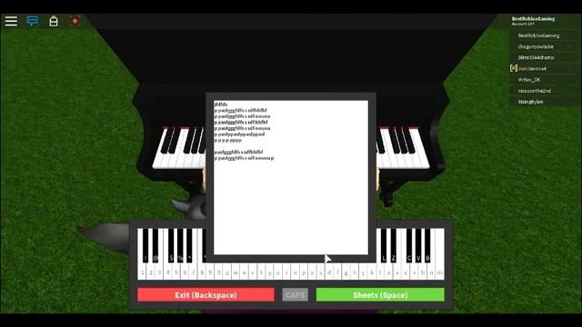 Roblox how to play OMFG - Hello (on the piano in roblox) смотреть онлайн