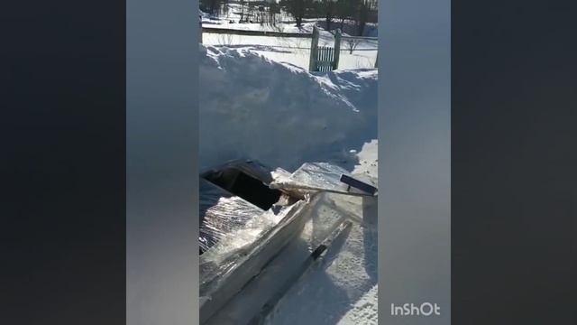Сани для снегохода. Честный отзыв. смотреть онлайн