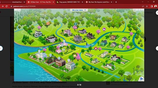 Sims 4 Save Files That DON'T Require All Packs | The Sims 4 смотреть онлайн