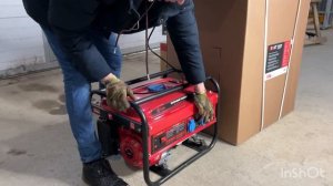 УДИВИЛ!!!Бензиновый генератор 3,3кВт в деле с Американским сварочным полуавтоматом JONSER 190 QX!!!