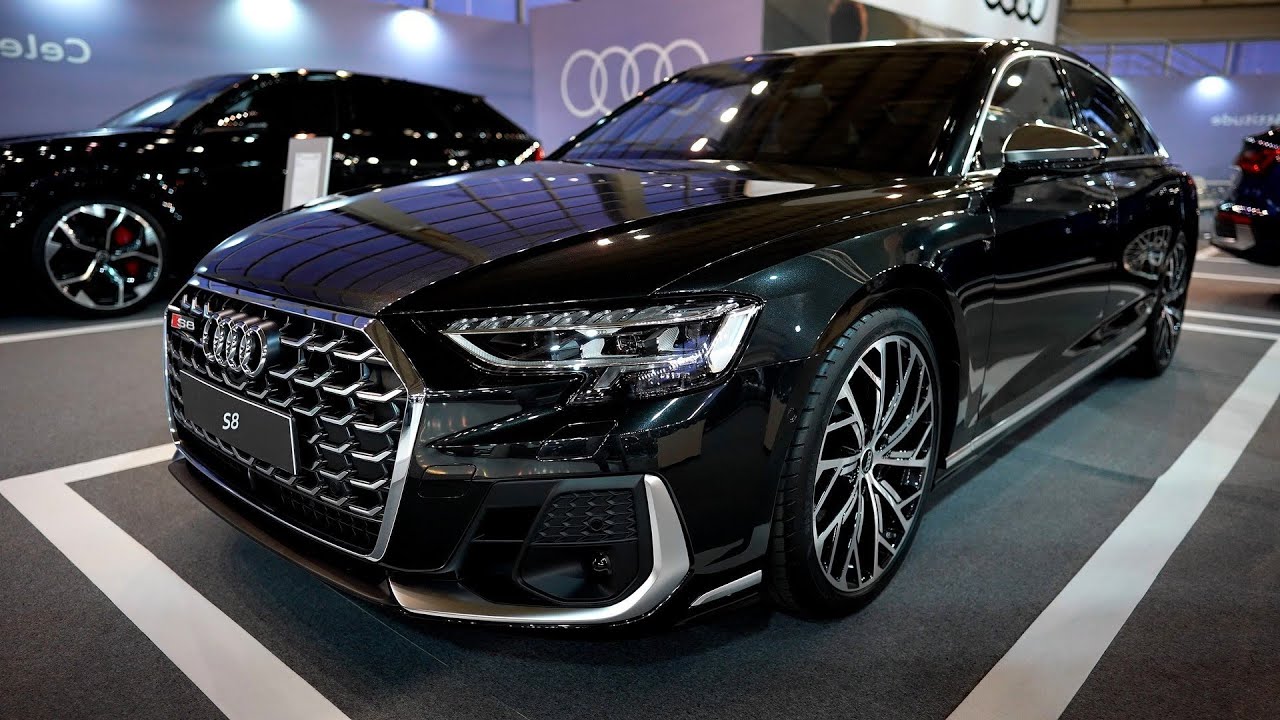 NEW 2023 Audi S8 Quattro Tiptronic 4.0 TFSI Luxury Sedan in details 4k смотреть онлайн