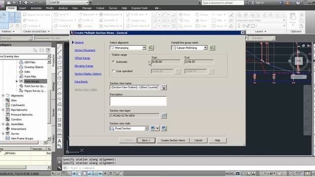 Output Land Contour Data in Autocad Civil 3D смотреть онлайн