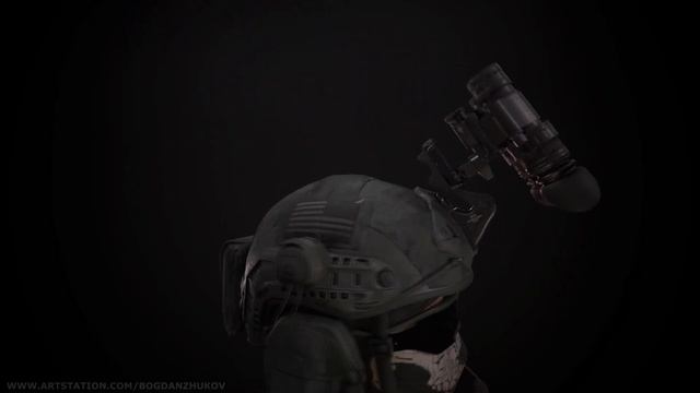 Special Forces Soldier "Spartan" | Game 3D Model смотреть онлайн