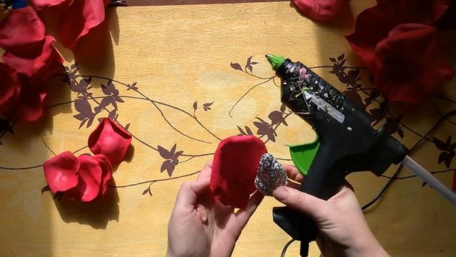 Большая роза из фоамирана - очень подробный мастер-класс смотреть онлайн