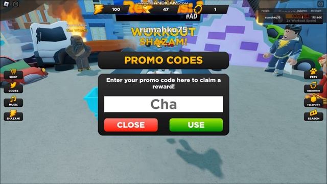 *NEW CODES* NEW! [⚡Shazam! Fury of the Gods⚡] Strongman Simulator ROBLOX ALL CODES March 10, 202 смотреть онлайн