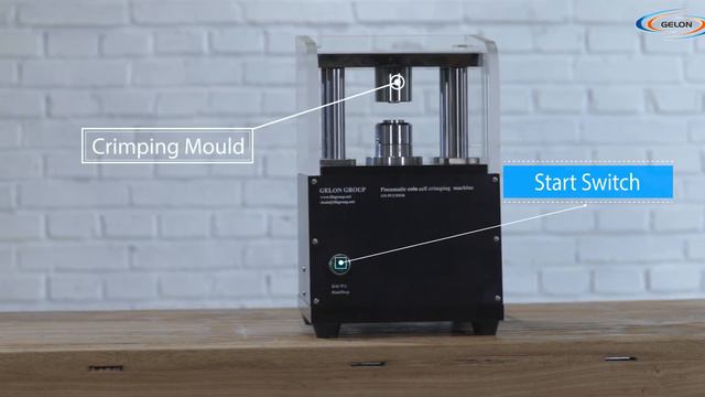 Gelon Compact &Fast Gas Driven Crimper for cr20xx series Coin Cells смотреть онлайн