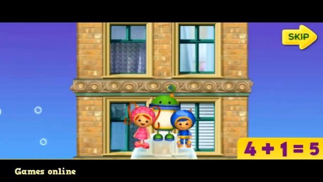Team UMIZOOMI Purple Monkey Rescue Games online смотреть онлайн