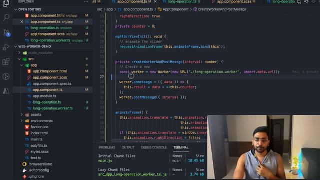 Super Responsive UI with Web Workers | Angular Tutorial смотреть онлайн