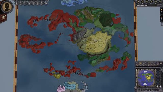 Crusader Kings 2: Avatar-The Four Nations Timelapse 560-1200 смотреть онлайн