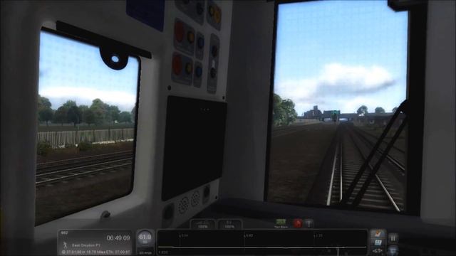 **Train Simulator** Brighton - London Victoria with Announcements смотреть онлайн