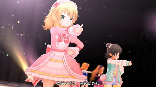 Deresute 4K MV - comic cosmic (Momoka, Miria, Nina, Haru, Risa) смотреть онлайн