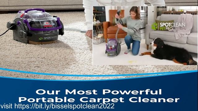 BISSELL SpotClean Pet Pro Reviews and Why You Should Own One смотреть онлайн