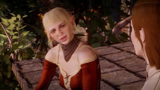 Dragon Age Inquisition Cookies On The Roof with Sera смотреть онлайн