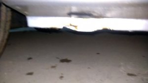 Опорные места для установки домкрата Renault Logan 2014 (Jack-up point)