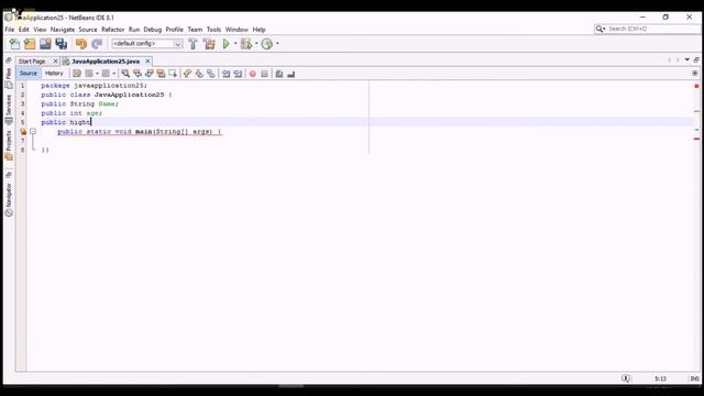 shortcuts for making getter,setter,constructors, and toString() methods in NetBeans смотреть онлайн