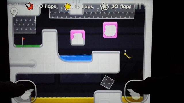 Flappy Golf 2 - Gravity Lab Hole 9 (9 flaps) смотреть онлайн